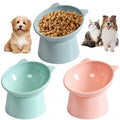 US Warehouse Quick Ship Tilted Cat Food Bowl
